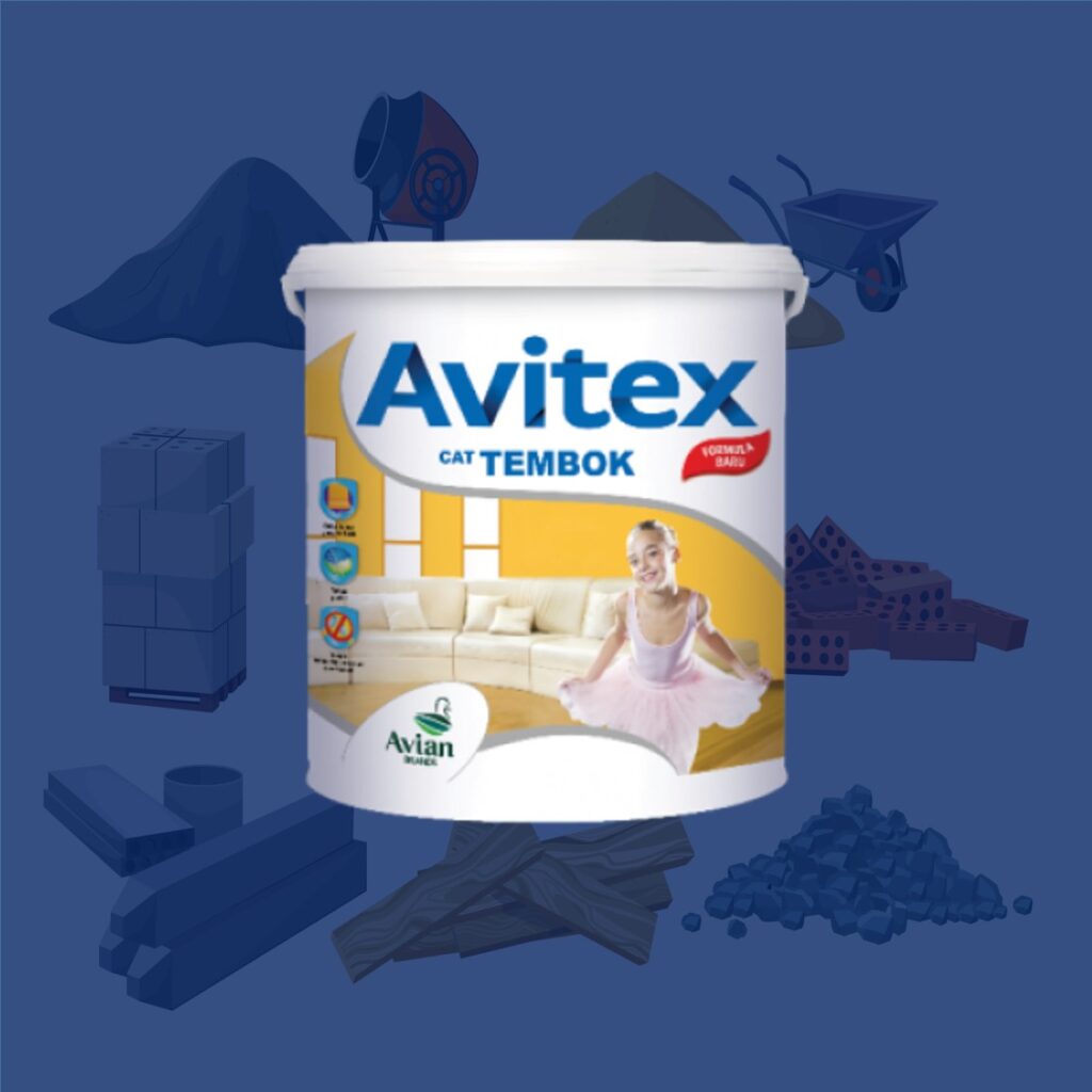 Cat Avitex 5kg Putih 2596